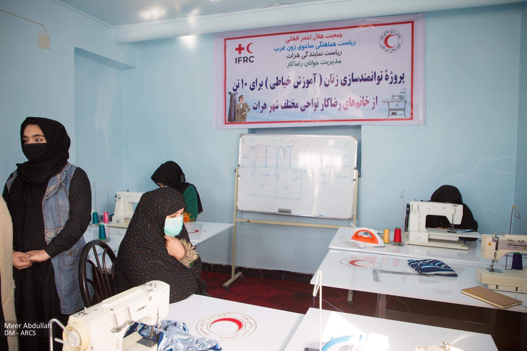 توانمندسازی خانم های رضاکار بخش جوانان ریاست نمایندگی هرات!