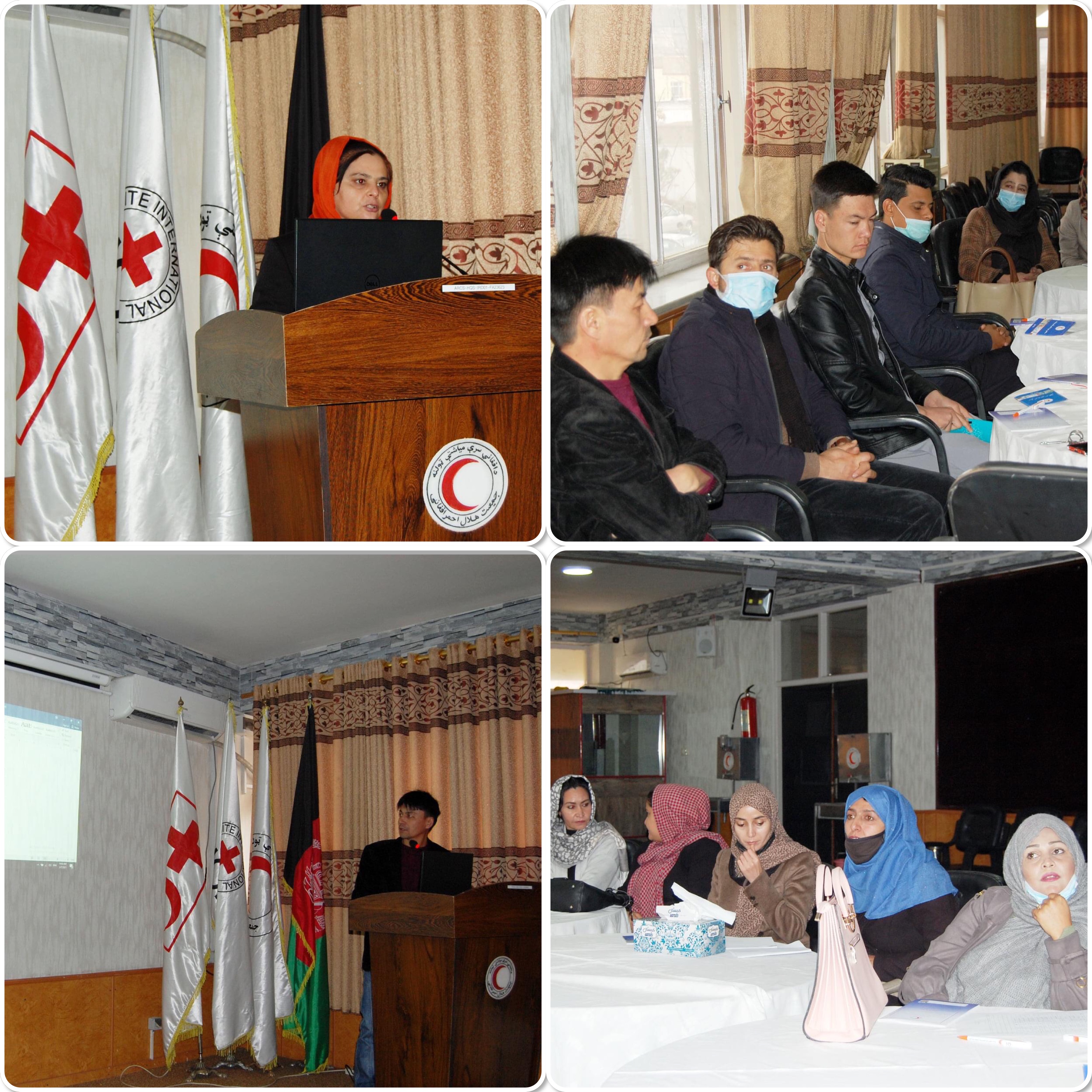 تدویر ورکشاپ معلوماتی فعالیت های بشردوستانه جمعیت افغانی سره میاشت برای معلمین حوزه دهم تعلیمی شهر کابل