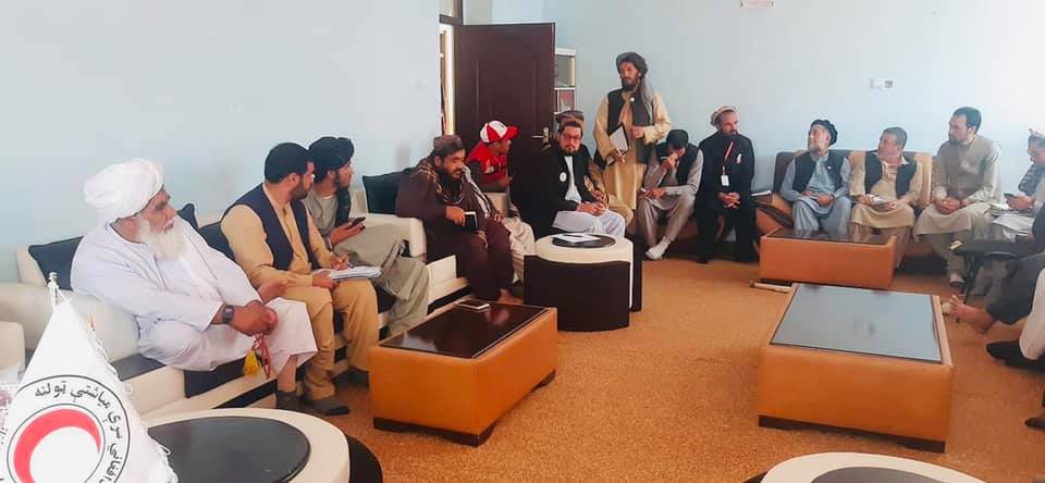 محترم ملانورالدین ترابی معاون جمعیت افغانی سره میاشت از نمایندگی سره میاشت ولایت میدان وردک دیدار نمود!