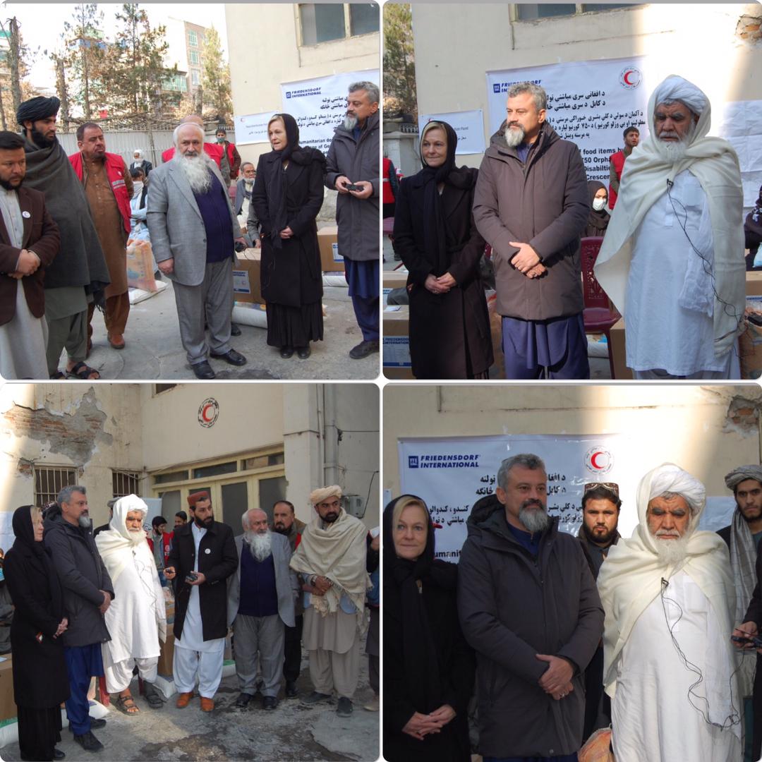 در ولایت کابل از سوی هلال احمر افغاني به ۲۰۰۰ خانواده مساعدت اغاز شد!در ولایت کابل از سوی هلال احمر افغاني به ۲۰۰۰ خانواده مساعدت اغاز شد!