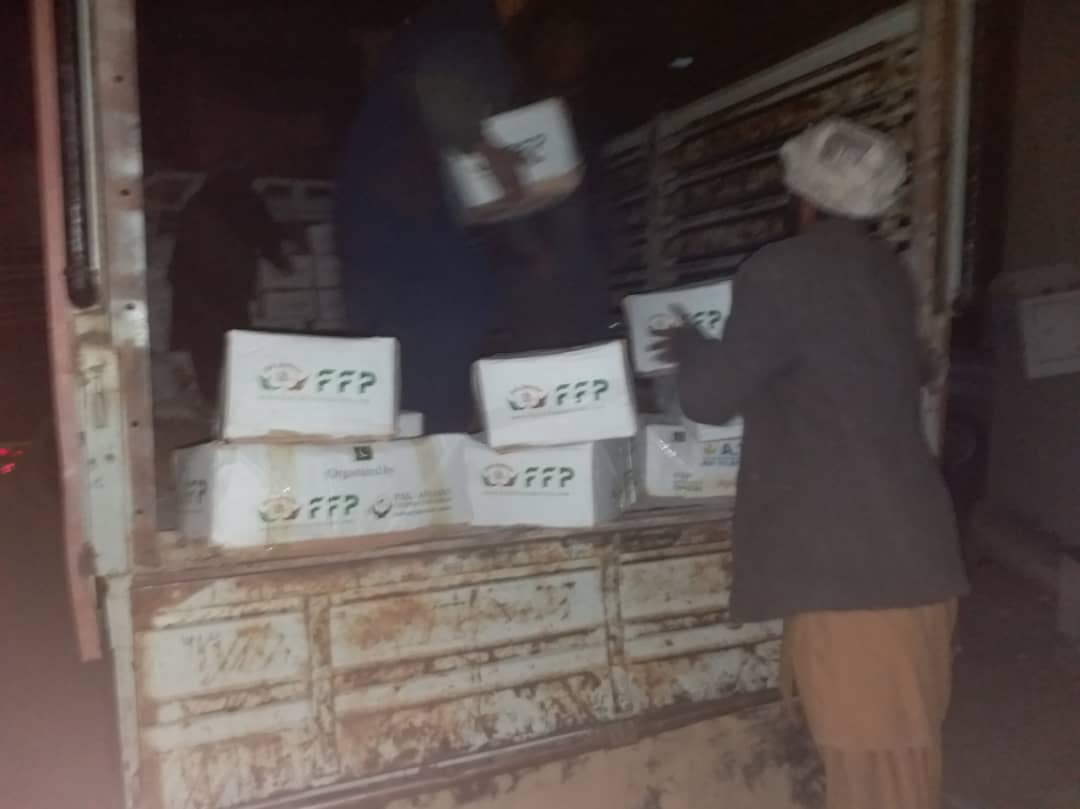 جمعیت هلال احمر افغانی در ولایت برای ۲۴۹ خانواده مواد غذایی مساعدت نمود!