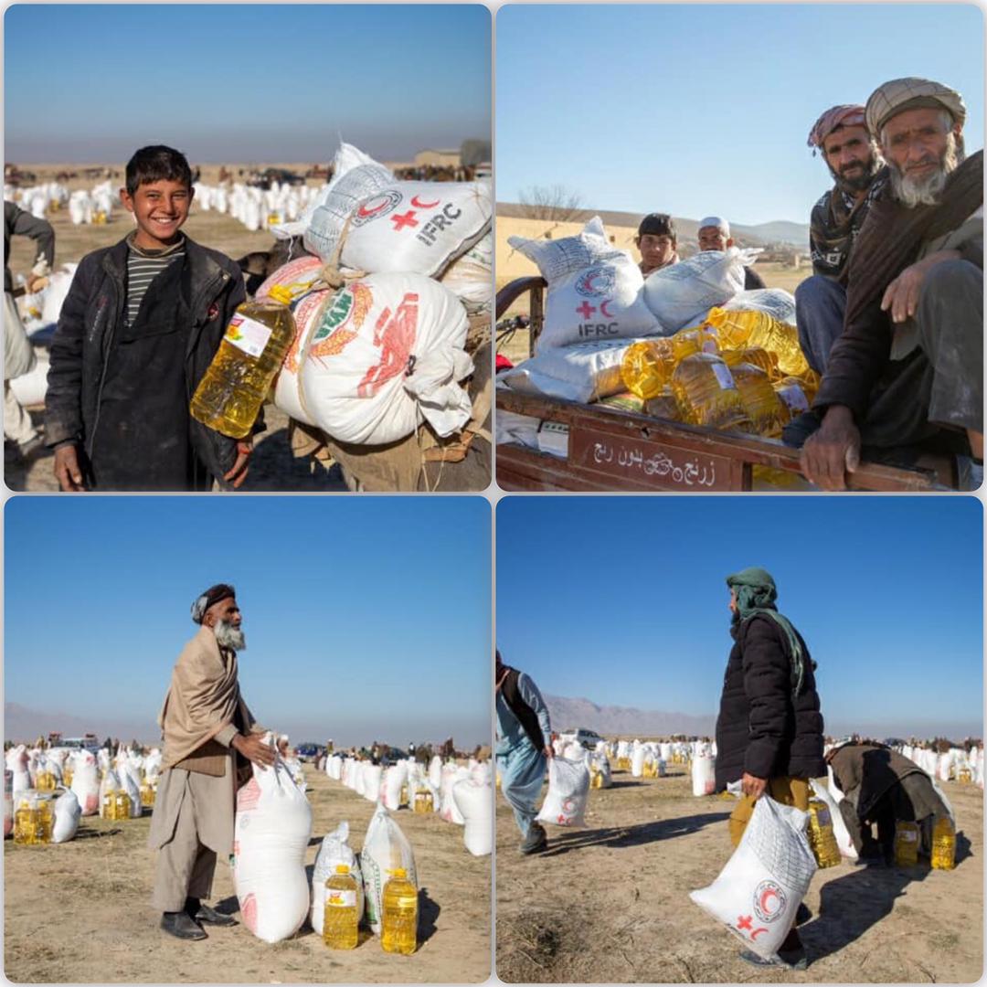 په بغلان ولایت کې د افغاني سرې میاشتې له لوري شاوخوا ۴۰۰ کورنیو ته نوره مرسته هم وویشل شوه!