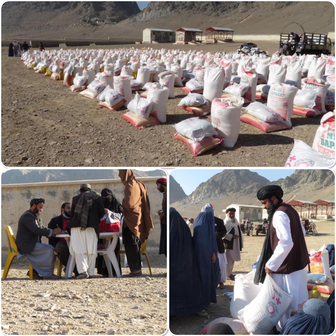 په درې ورځو کې په کندهار کې د سرې میاشتې له لوري له ۱۵۰۰ بې وزلو کورنیو سره د خوراکي توکو مرسته شوې!