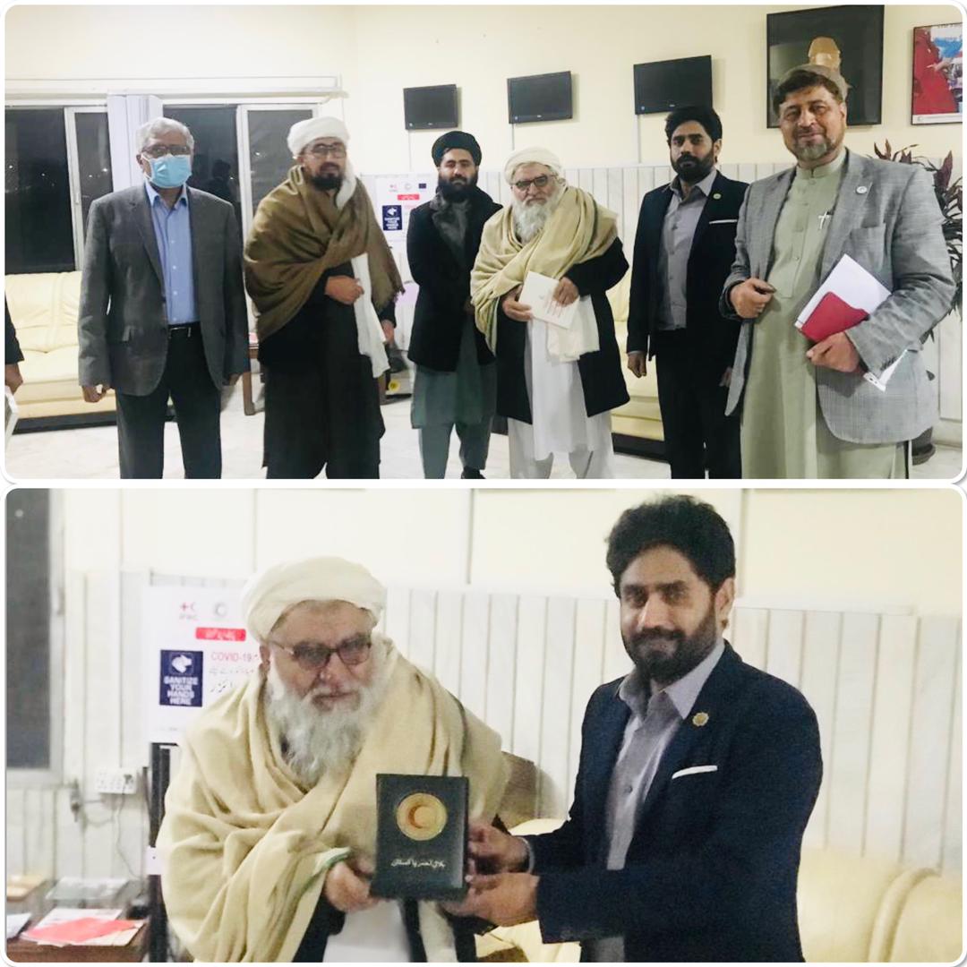 سرپرست ریاست عمومی سره میاشت با رئیس عمومی هلال احمر پاکستان دیدار نمود!