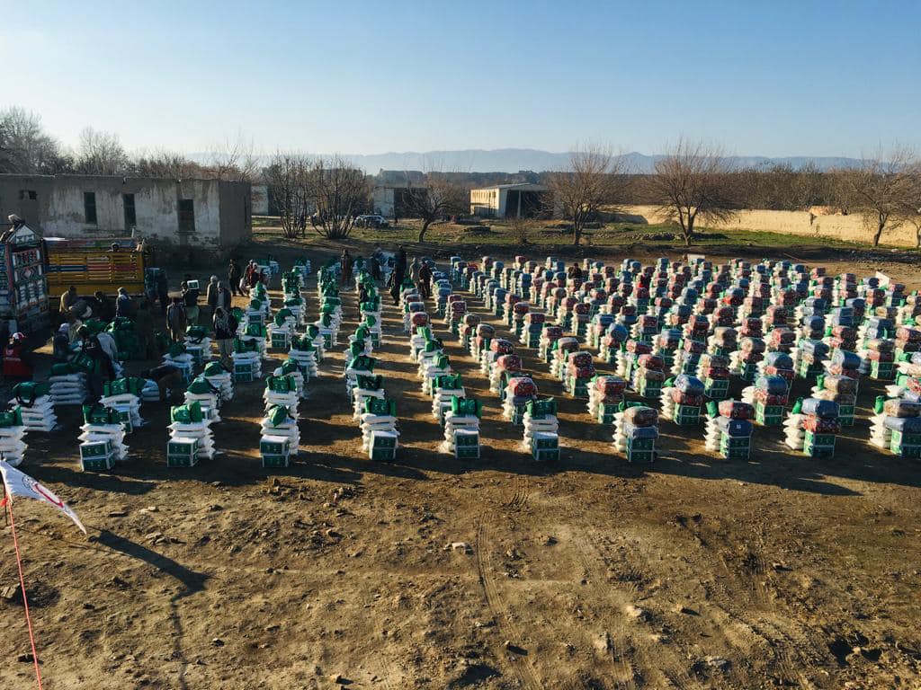 مساعدت جمعیت افغانی سره میاشت در زون شمال!