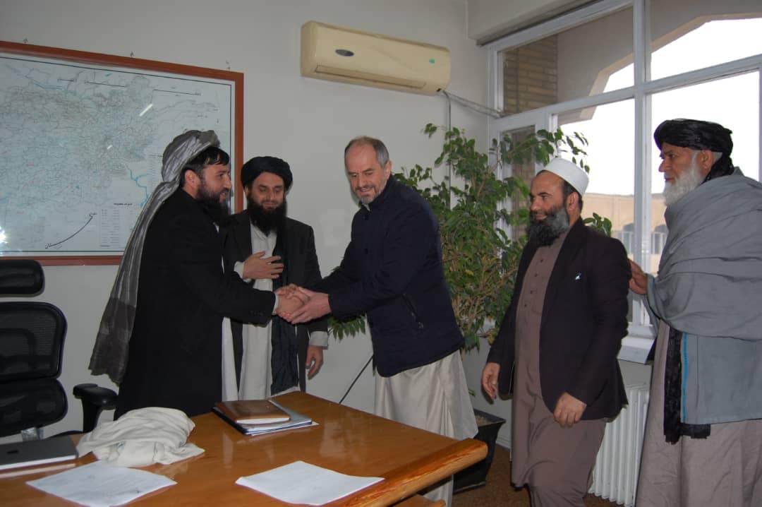 سرپرست ریاست اداره حوادث جمعیت هلال احمر افغانی معرفی گردید!