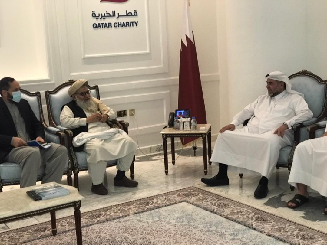 سرپرست ریاست عمومی سره میاشت با ریس موسسه القطر الخیریه دیدار نمود!