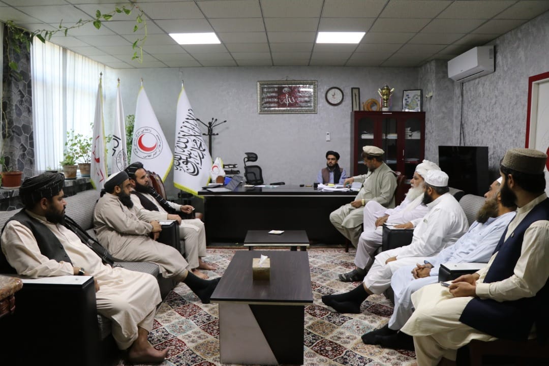د افغاني سرې میاشتې مرستیال ښاغلي ملا نورالدین ترابي د جمعیت العلماء اسلام او د سیلام یاردم دیرینه ترکي خیریه بنسټونو مسؤلینو سره ولیدل!