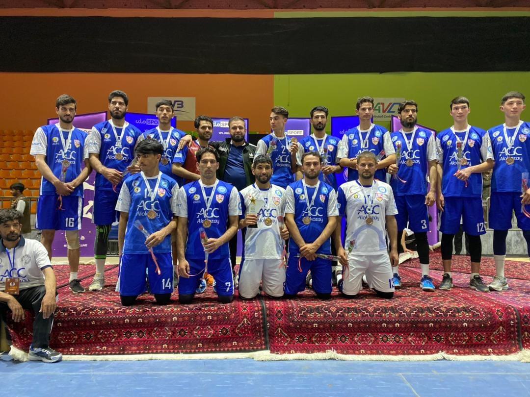 افغاني سرې مياشتې د واليبال لوبډلې د ليګ برتر واليبال په سياليو کې د هيواد په کچه دريم مقام خپل کړ!