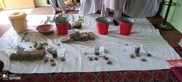 دخوست ولایت دسرې میاشتي نمایندګې ریاست کې د خامو کورونو دجوړوني په تړاو مسلکي کارګرانو ته دوه ورځنې ورکشاپ پای ته ورسید!