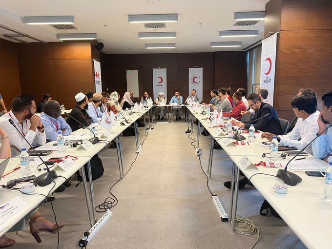meeting in Turkey, discussed the current situation of Afghanistan , humanitarian activities in Afghanistan,attraction of humanitarian aid and several other issues