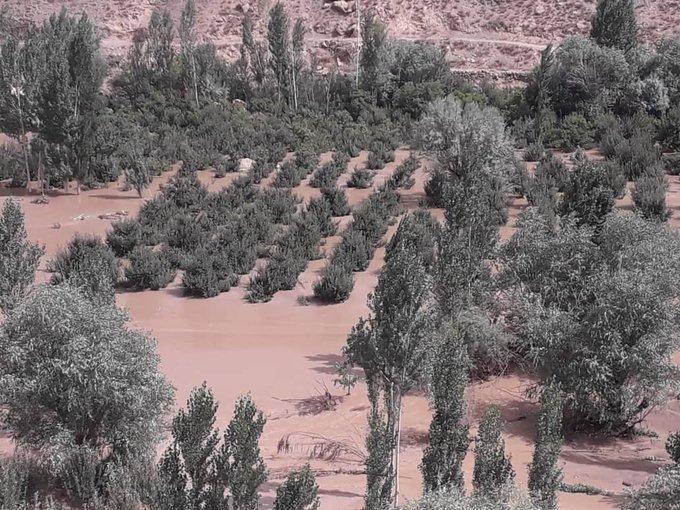 سیلاب های اخیر در ولایت میدان وردگ!