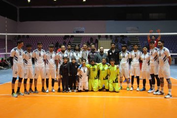 Afghan Red Crescent volleyball team became the champion of the volleyball tournament!