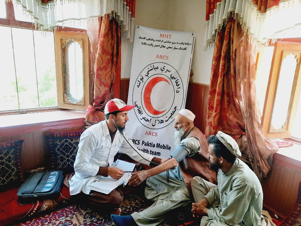 پکتيا ولايت کې د ٥٨٣٠ تنو هېوادوالو روغتیايي ستونزو ته رسېدنه شوې ده