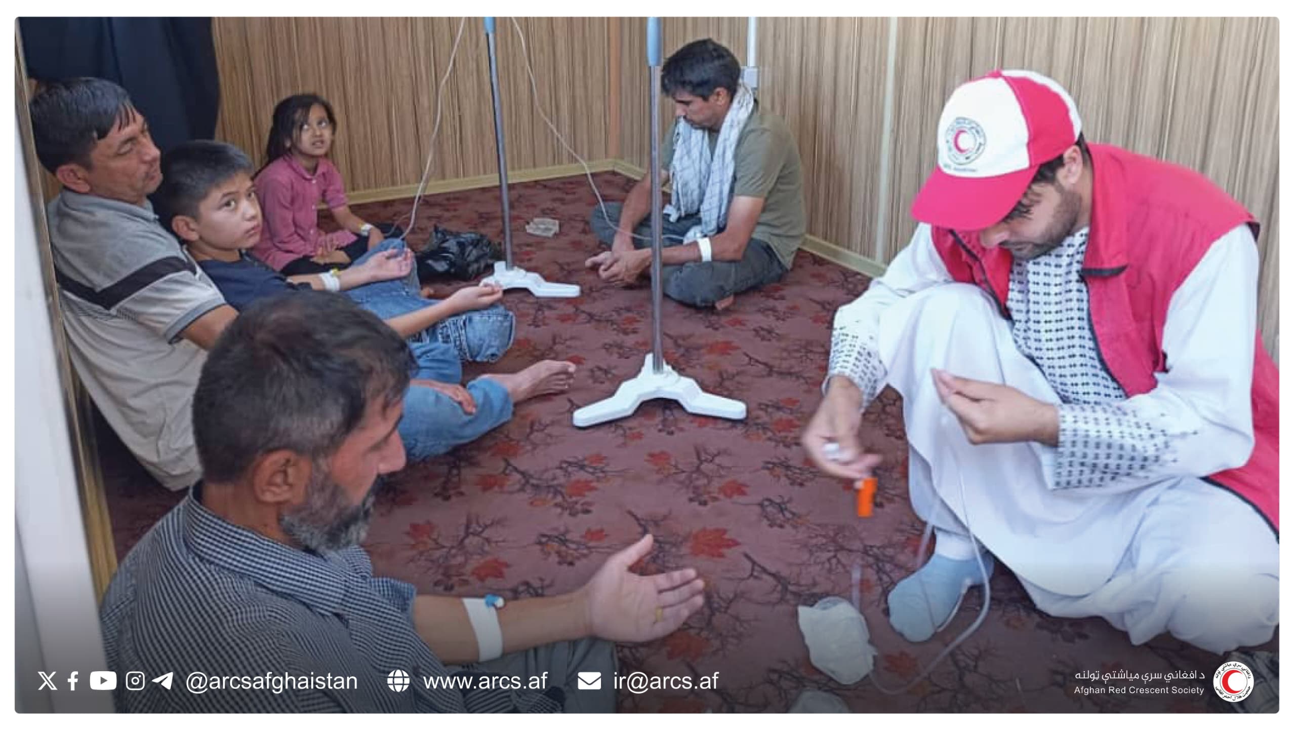 Thousands of Returnees from Iran Receive Food and Medical Services at Islam Qala