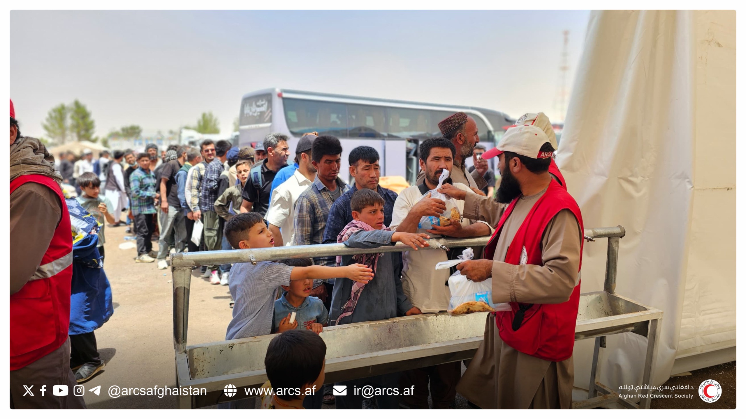 ARCS Continues Humanitarian Support for Returnees in Herat and Nimroz Provinces