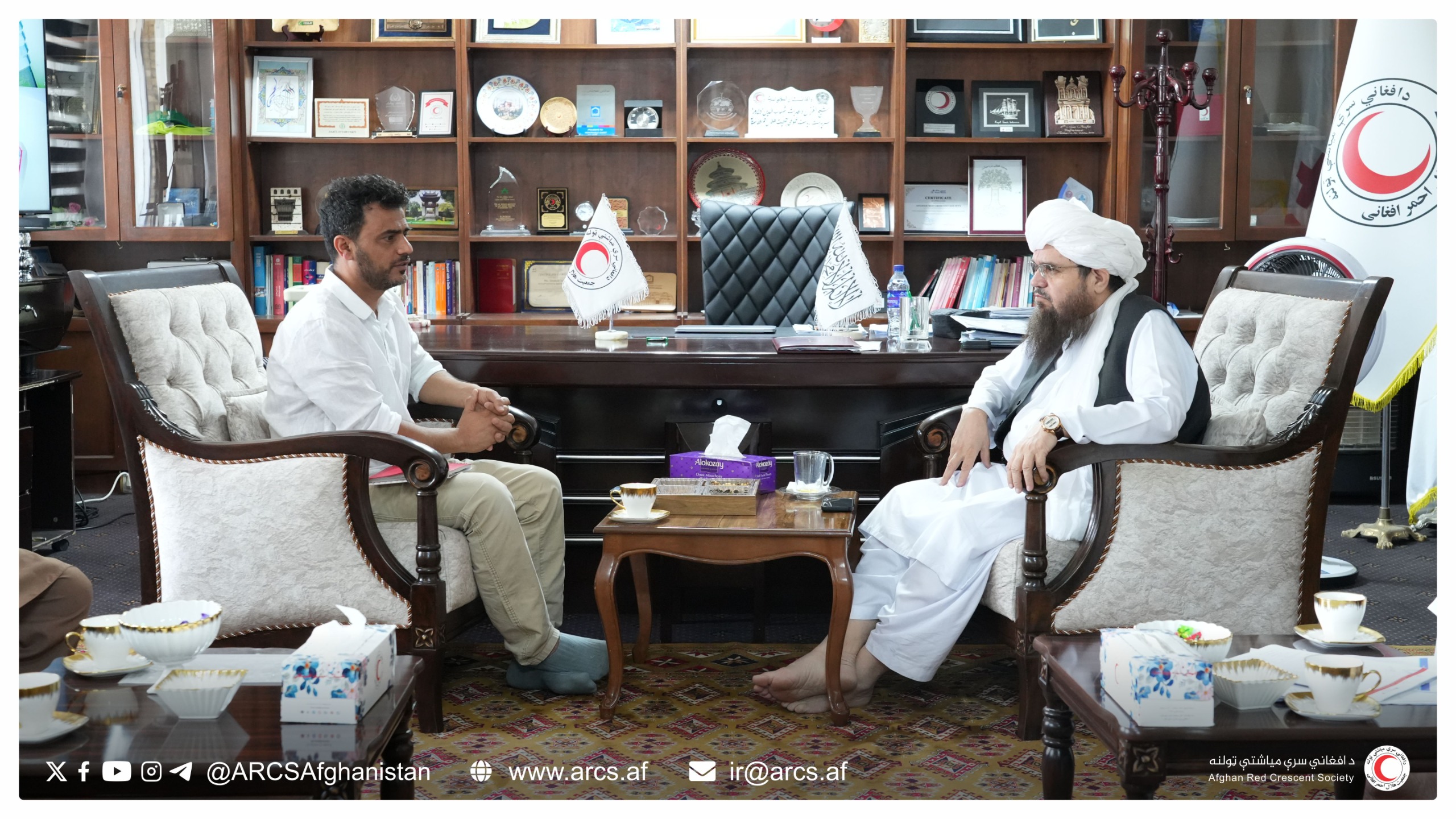 ARCS and Danish Red Cross Deepen Cooperation to Support Repatriated Refugees