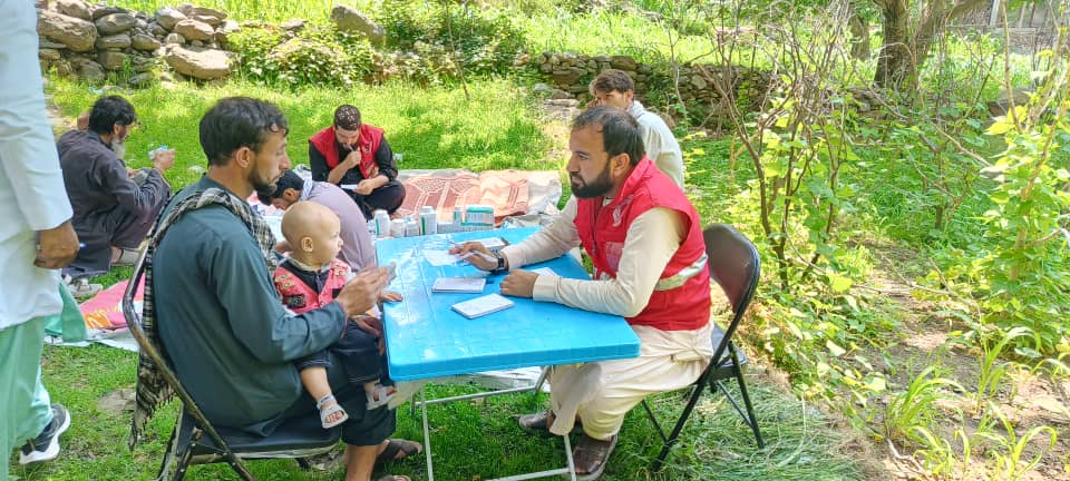 ارائهٔ خدمات صحی گسترده هلال احمر افغانی در  نورستان