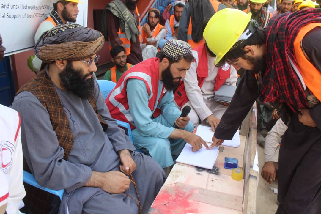 Monthly Wages Disbursed to 250 Workers in Kunduz to Support Agriculture and Livelihoods