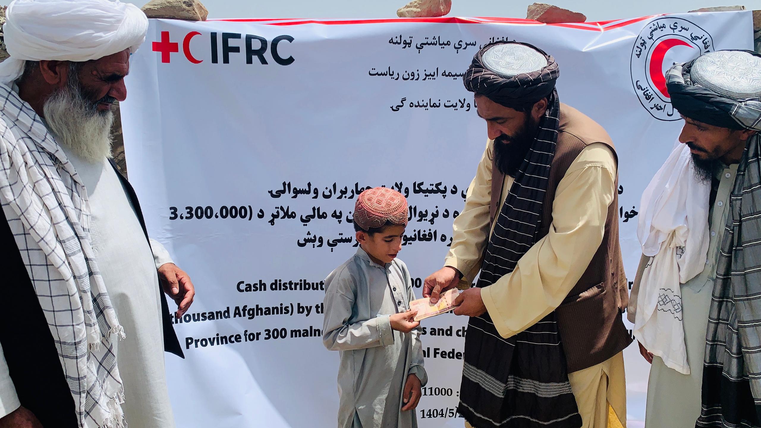 پکتیکا کې پر خوارځواکه میندو او ماشومانو څه له پاسه ۳ میلیونه افغانۍ ووېشل شوې
