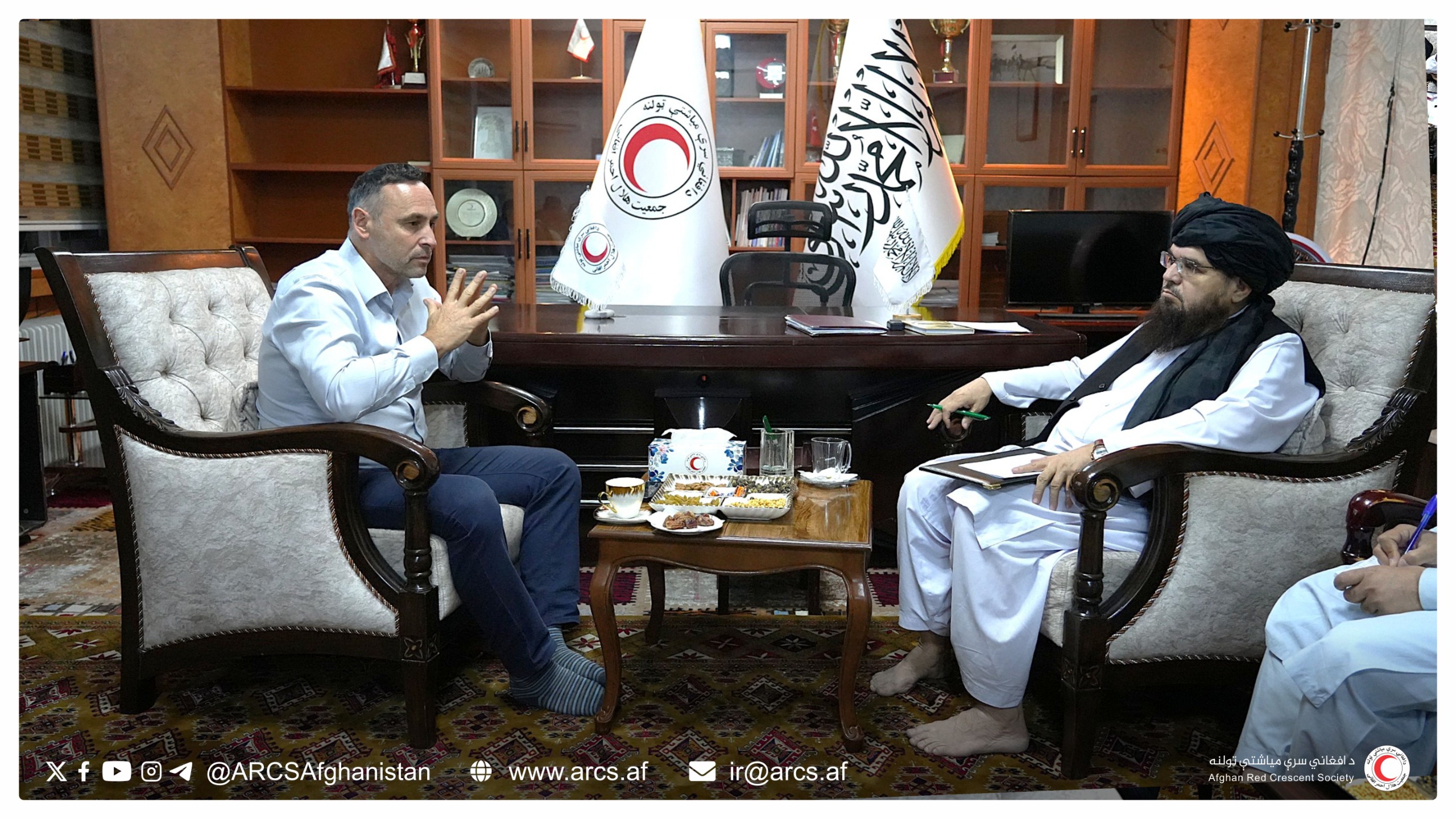 بخش کمک‌های بشردوستانه اتحادیهٔ اروپا برای رسیدگی به عودت‌کنندگان از طریق هلال‌احمر افغانی تعهد سپرد