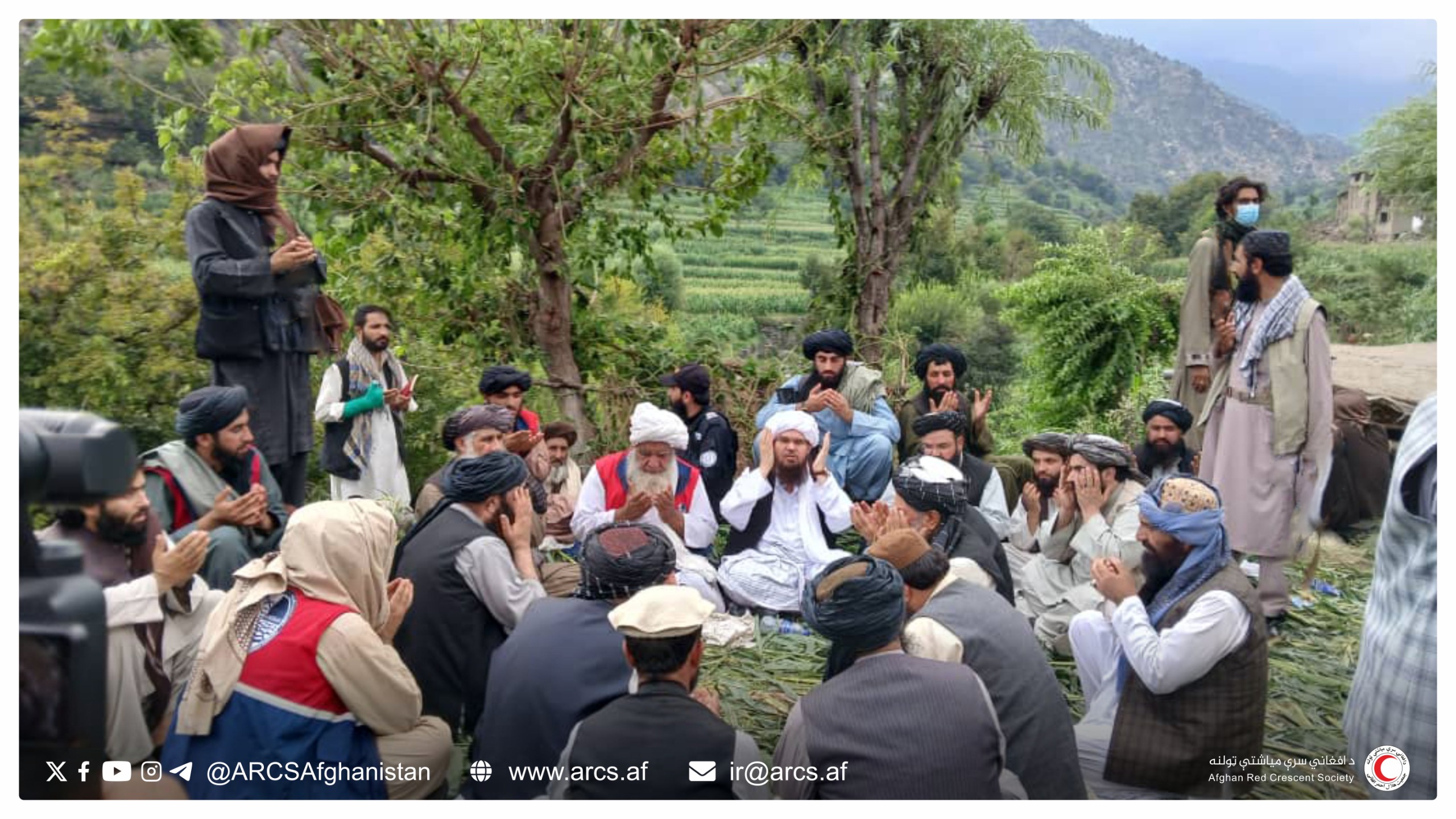 عمومي رئیس: د زلزله ځپلو پر وخت لاسنیوی زموږ ديني او کاري مسئولیت دی