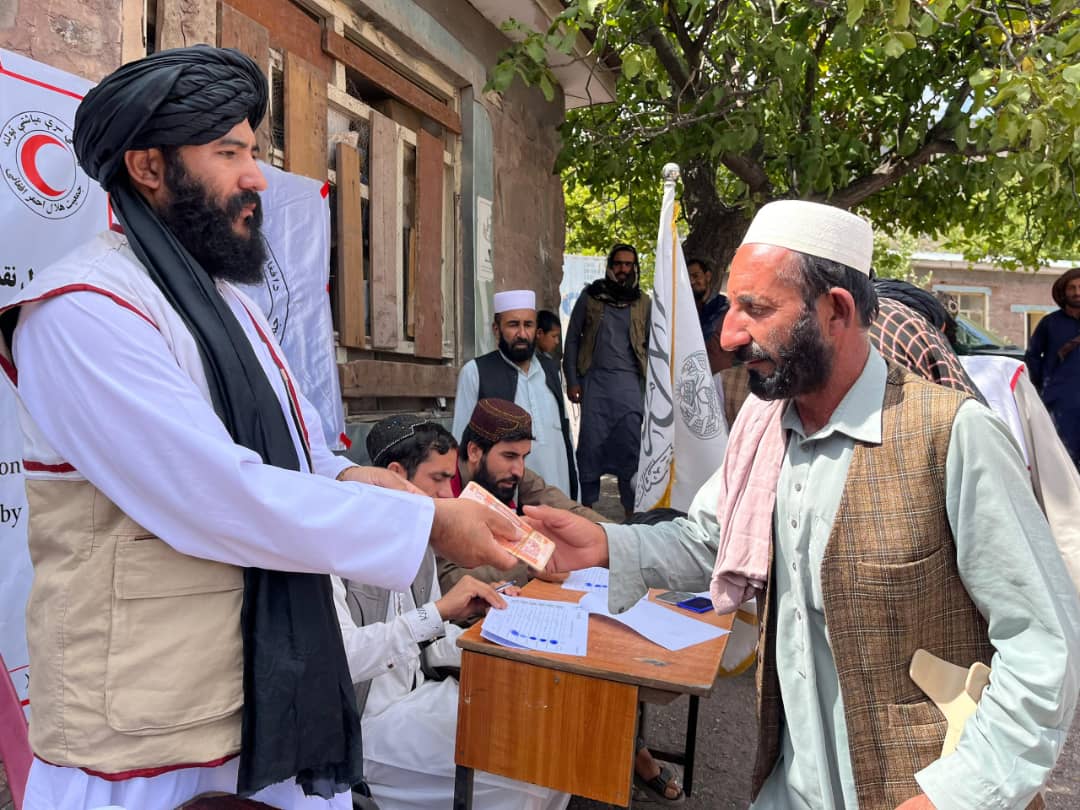 Cash Assistance Provided to 41 Flood-Affected Families in Logar