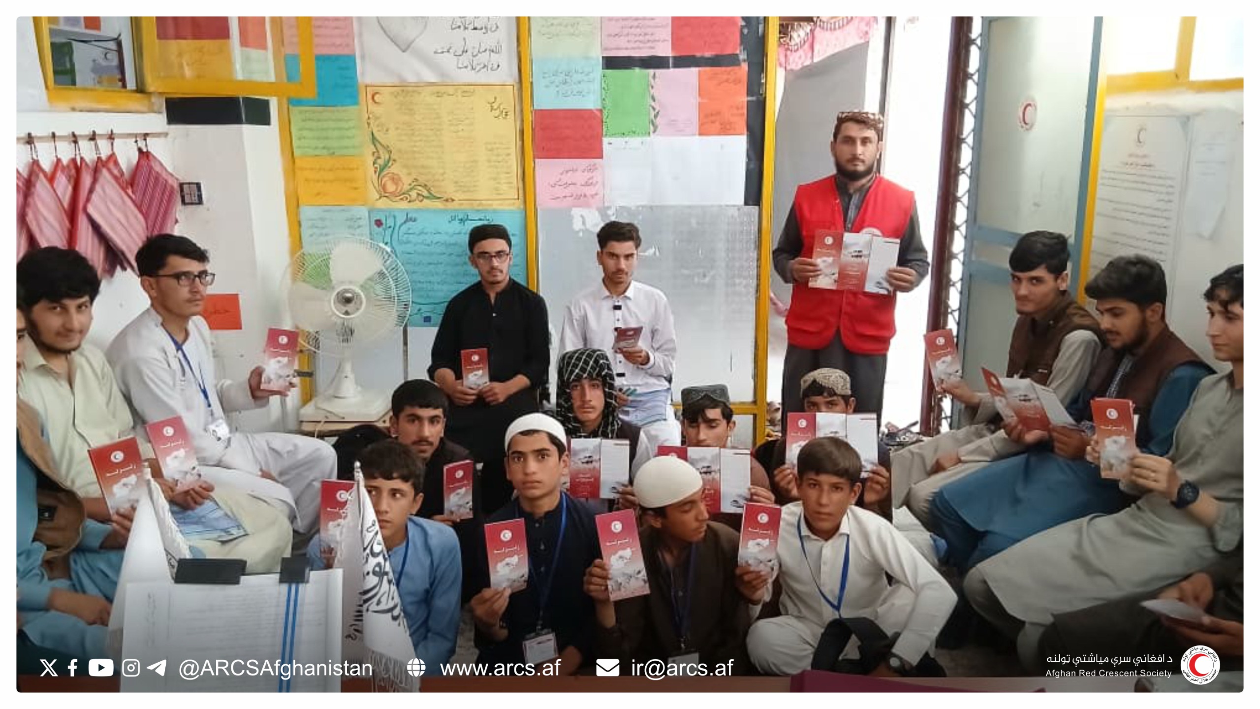 Kabul: Professional Training Workshop Conducted on Personal Safety During Earthquakes