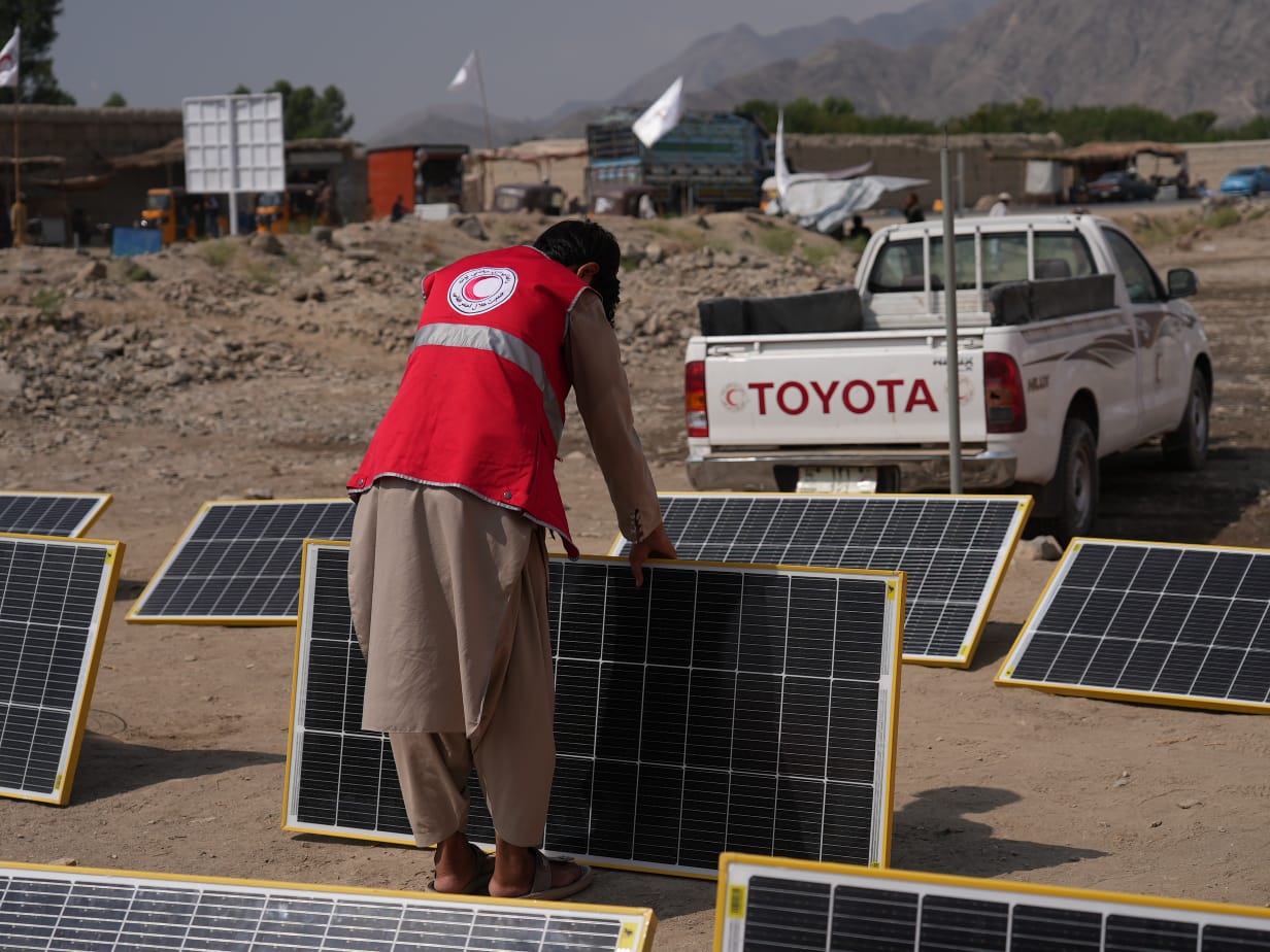 Solar Energy Supplies Provided to 200 Earthquake-Affected Families in Kunar