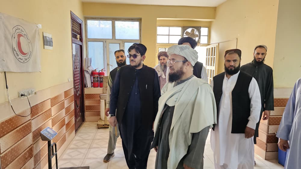 هرات؛ معاون هلال‌احمر افغانی خدمات مرکز نگهداری و تداوی مريضان روانی را ارزیابی نمود