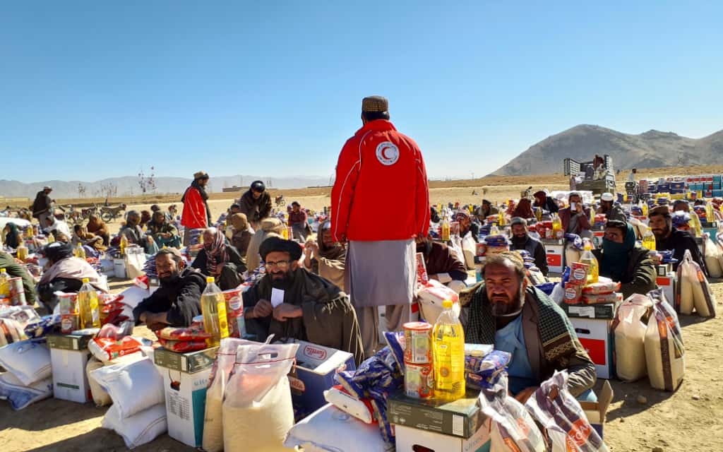 Food Assistance Provided to 300 Vulnerable Families in Maidan Wardak