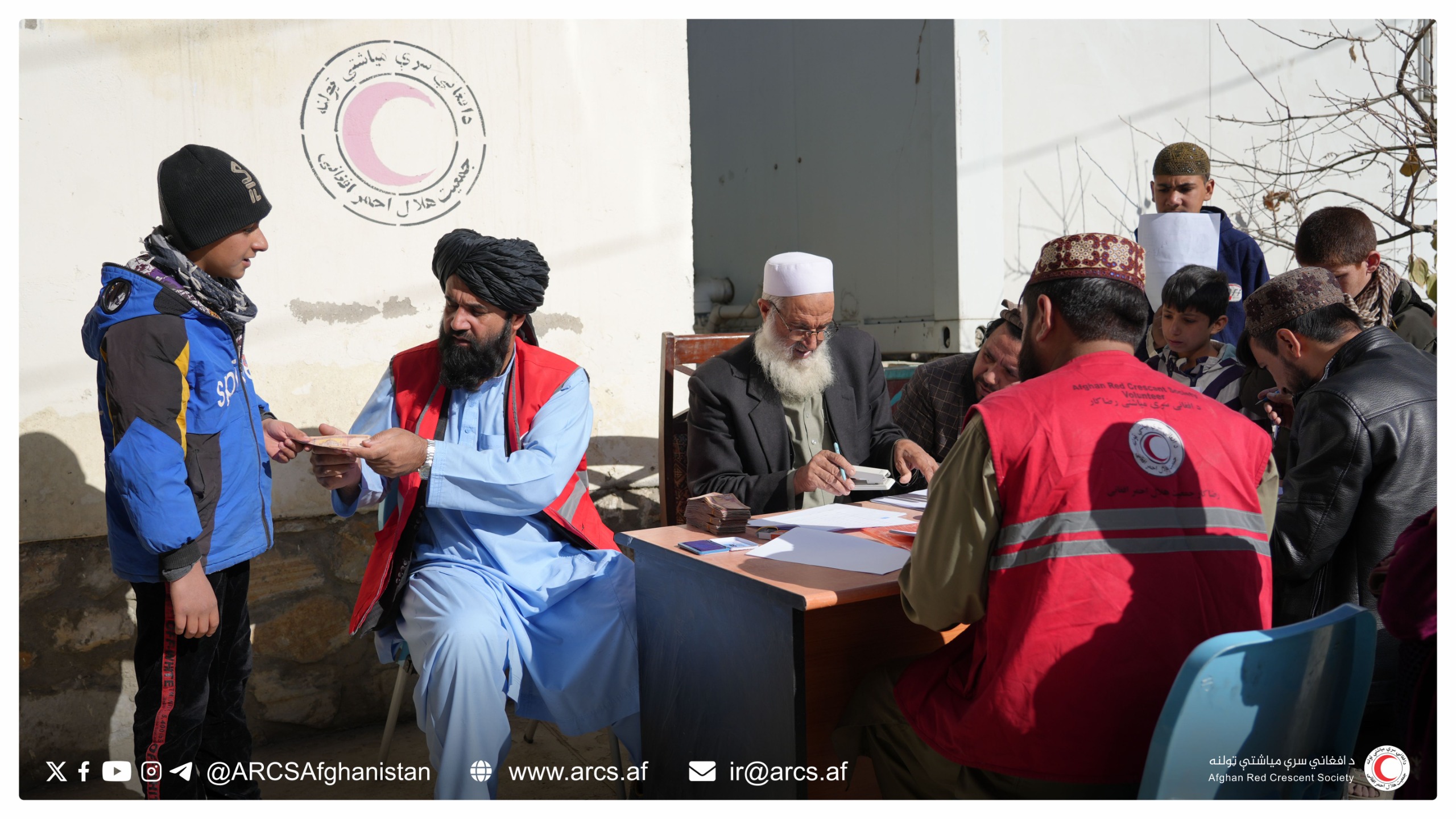 Cash Assistance Provided to 70 Vulnerable Families in Kabul