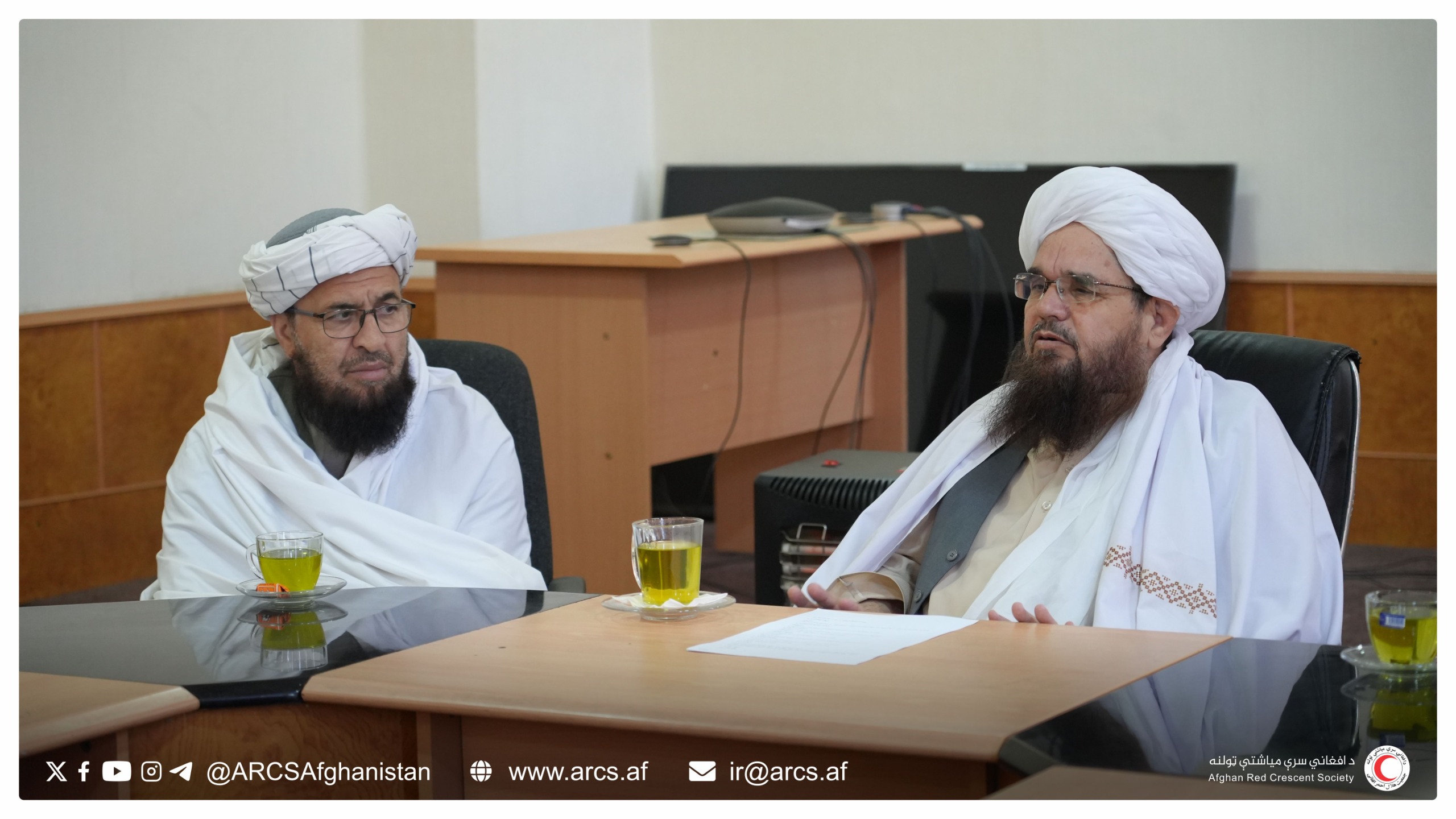 ARCS General President Briefs Directors of Central Departments on Northern and Northeastern Mission