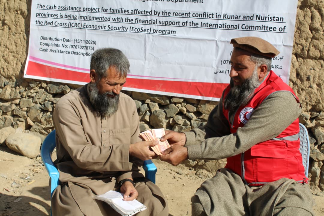 Cash Assistance Provided to 750 Internally Displaced Families in Paktia and Nuristan