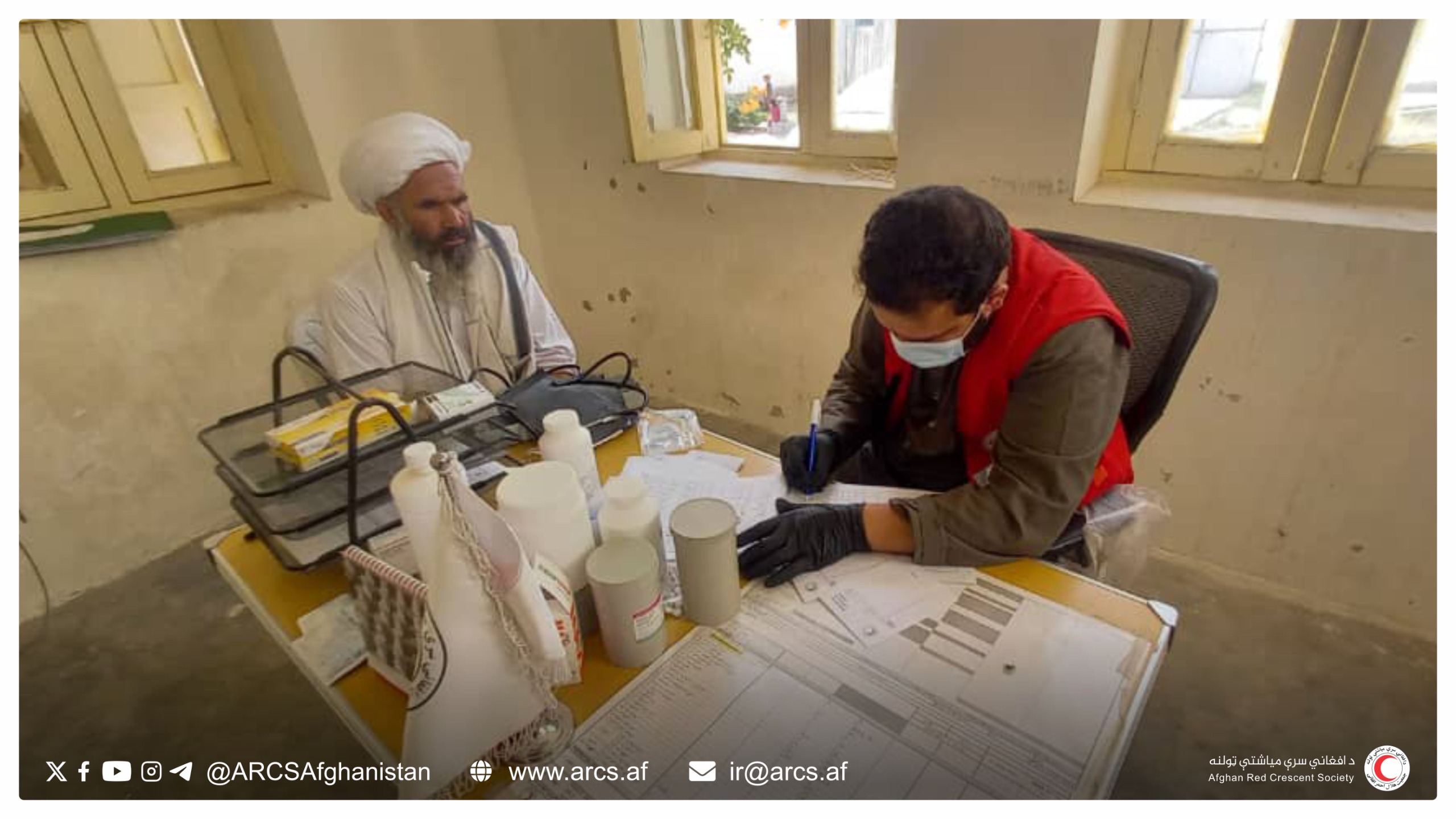 ارزگان؛ به بیش از ۶۵۰۰ بیمار خدمات گستردهٔ صحی ارائه شده است