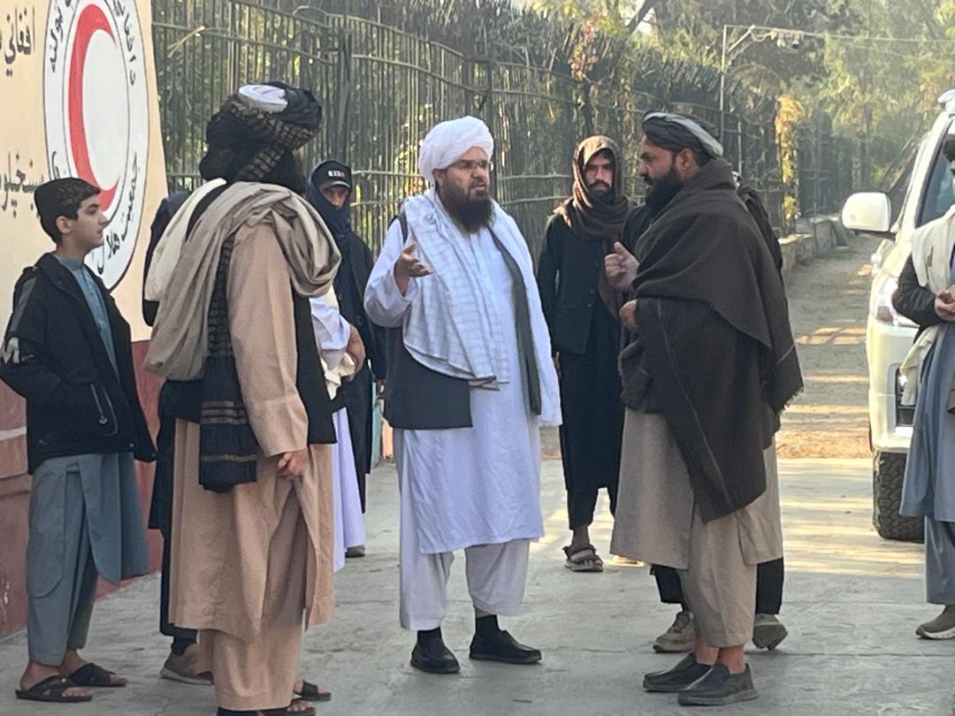 ننگرهار؛ رئیس عمومی از ملکیت‌ها هلال‌احمر افغانی بازدید نمود