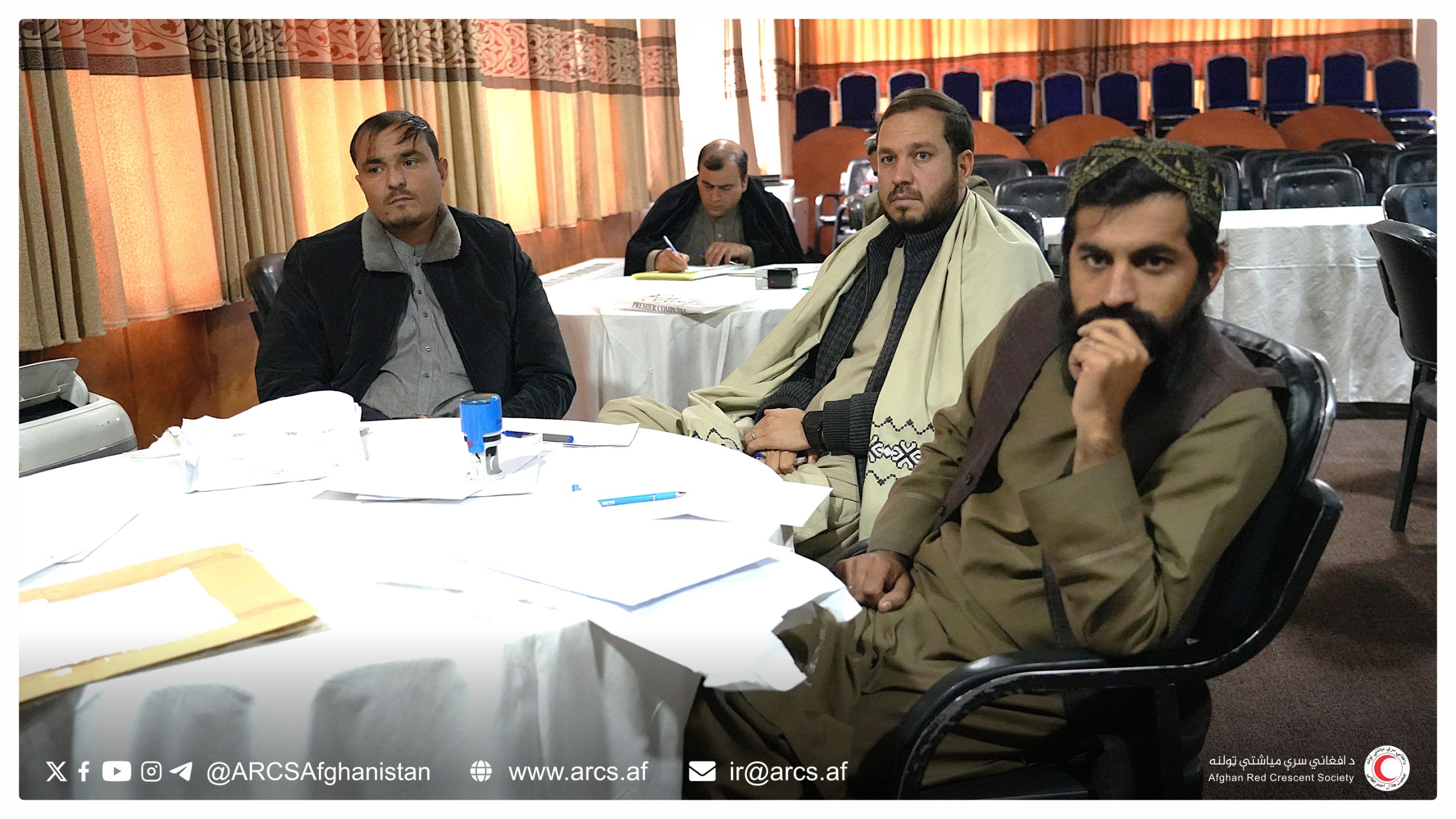 بلخ؛ جلسه داوطلبی بخاطر ساخت دیوار محوطهٔ مرکز نگهداری و تداوی بیماران روانی برگزار شد