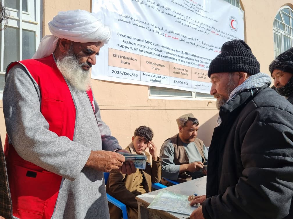 Over AFN 22 Million in Cash Assistance Provided to 1,300 Repatriated Families in Ghazni