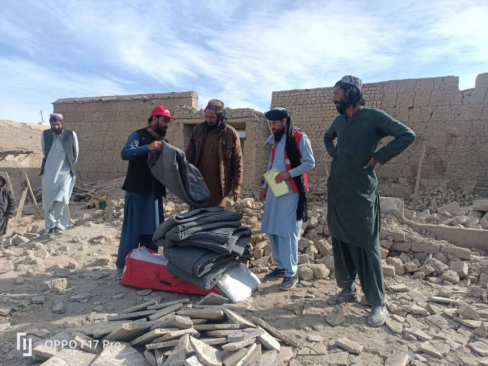 Emergency Relief Provided to Six Internally Displaced Families in Paktika