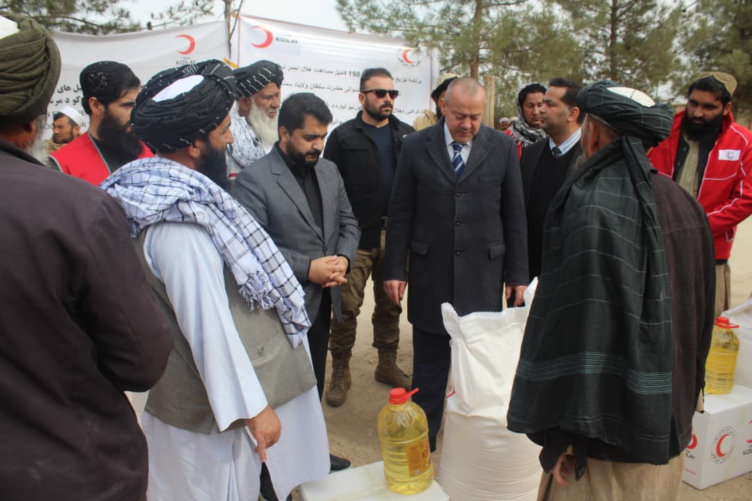 Samangan: Food Assistance Provided to 150 Earthquake-Affected Families