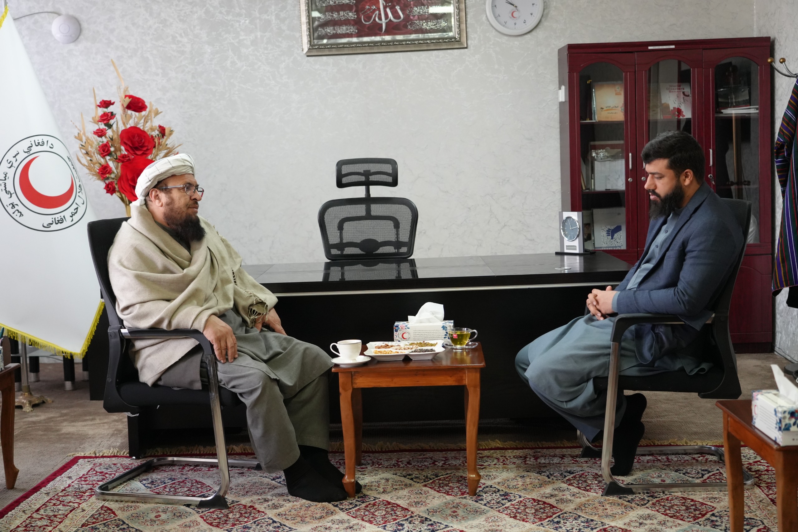 کډوالو، اړمنو او پېښځپلو لاسنیوی؛ د افغاني سرې میاشتې او ترکیې آی اېچ اېچ بنسټ ترمنځ ناسته وشوه