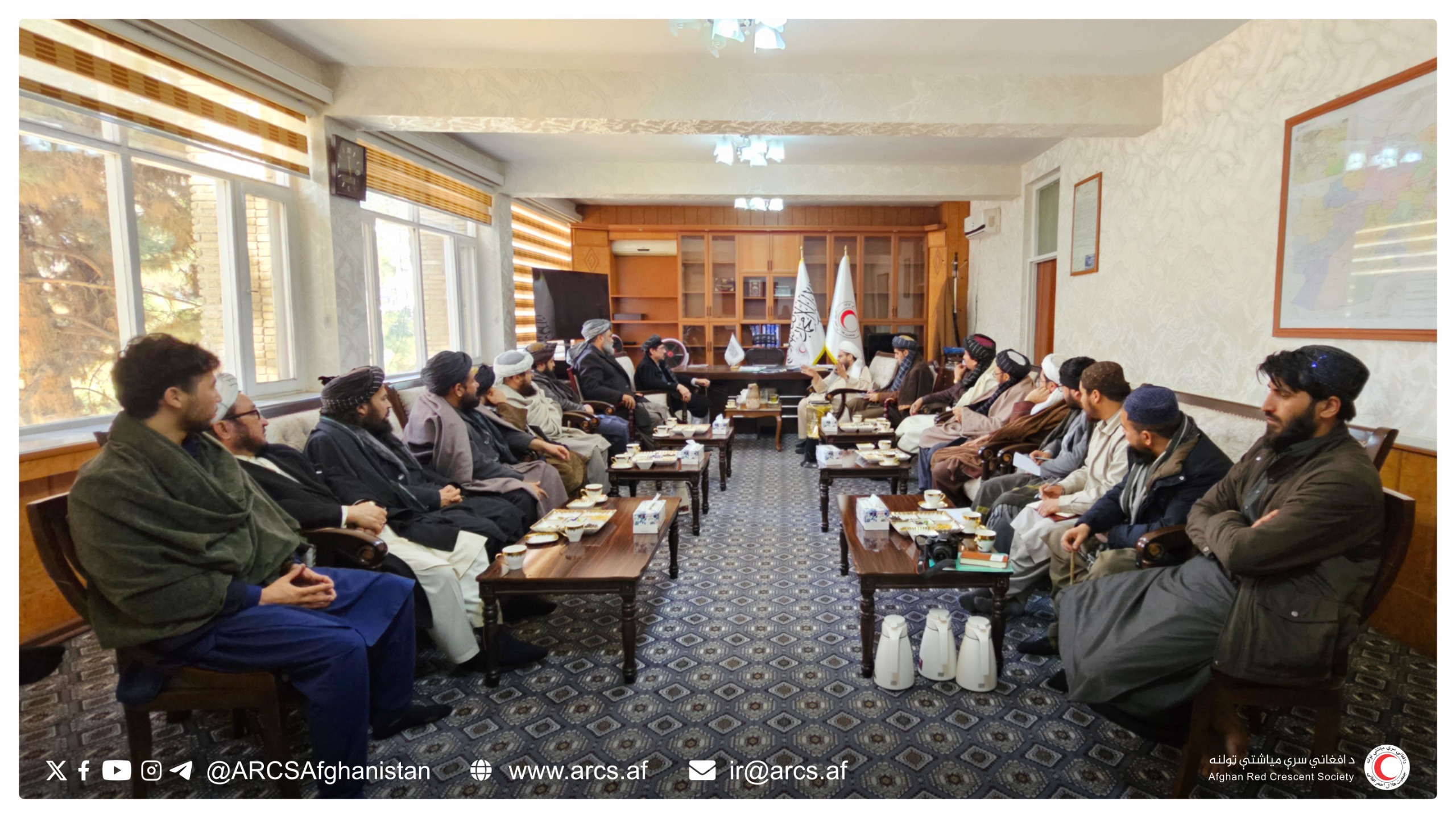 ARCS Leadership Meets High Commission of Shias of Afghanistan