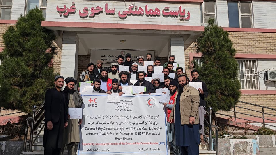Herat: Six-Day Capacity-Building Workshop on Disaster Management Concludes