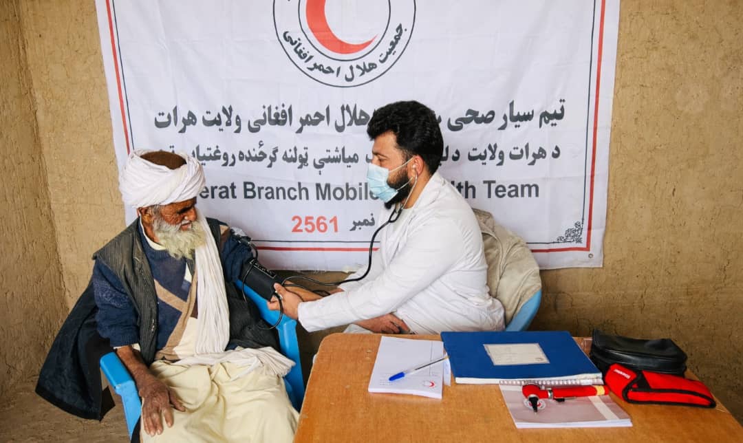 هزاران بیمار از خدمات صحیِ هلال‌احمر افغانی در ولایت هرات بهره‌مند شده‌اند