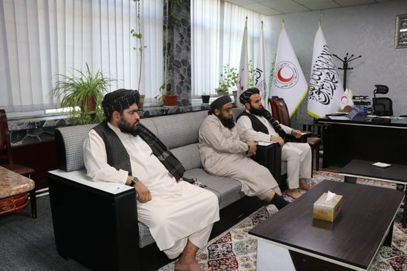 د افغاني سرې میاشتې مرستیال ښاغلي ملا نورالدین ترابي د جمعیت العلماء اسلام او د سیلام یاردم دیرینه ترکي خیریه بنسټونو مسؤلینو سره ولیدل!