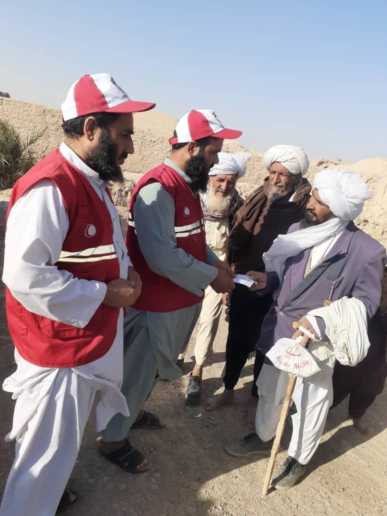 د افغاني سرې میاشتې له لورې د فراه ولایت په شیب کوه ولسوالۍ کې د مرستې په موخه سروې سرته پاى ته ورسېده!