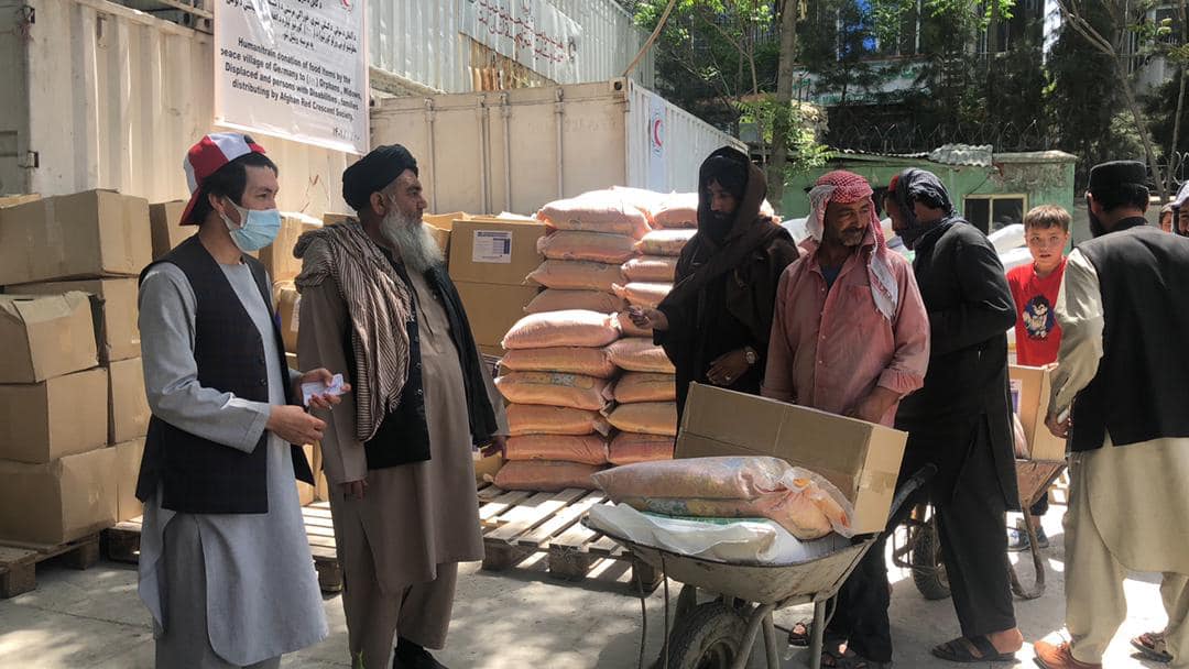 مساعدت برای ۲۰۰ خانواده نیازمند در ولایت کابل