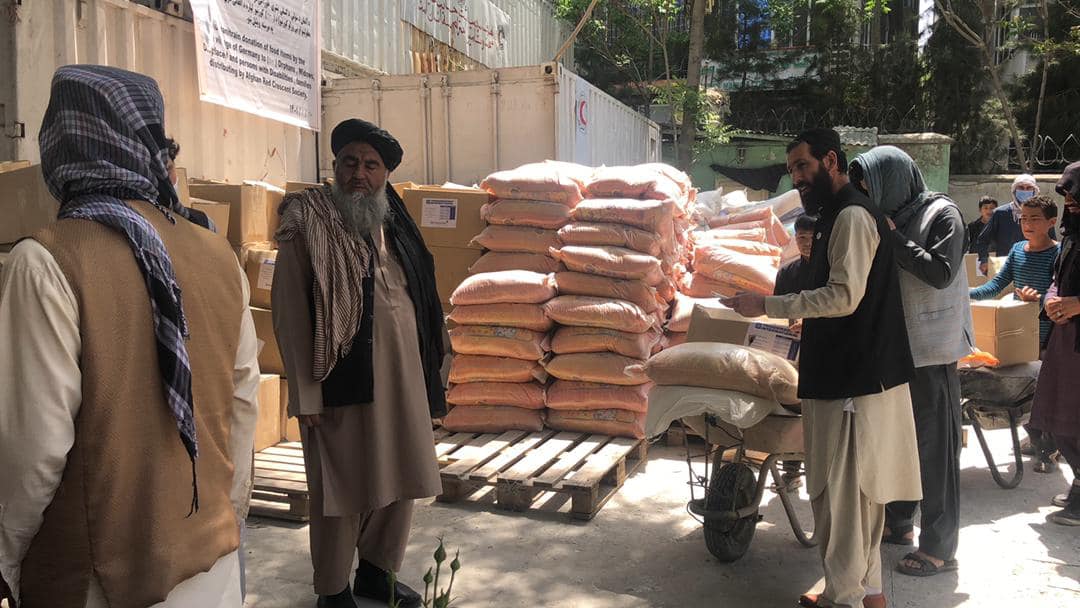 مساعدت برای ۲۰۰ خانواده نیازمند در ولایت کابل
