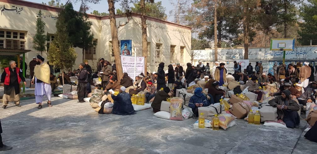۳۵۰ خانواده نیازمند در ولایت هرات تحت پوشش مساعدت های بشردوستانه جمعیت هلال احمر افغانی قرار گرفت!